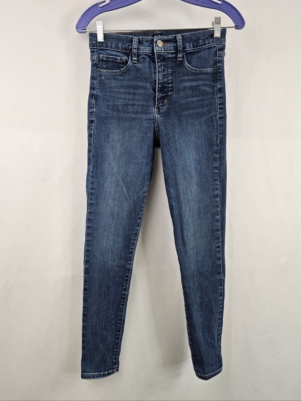 GAP 1969 Women's Favorite Jeggings High Waist Stretch Skinny eans, Sz 4/27 Reg